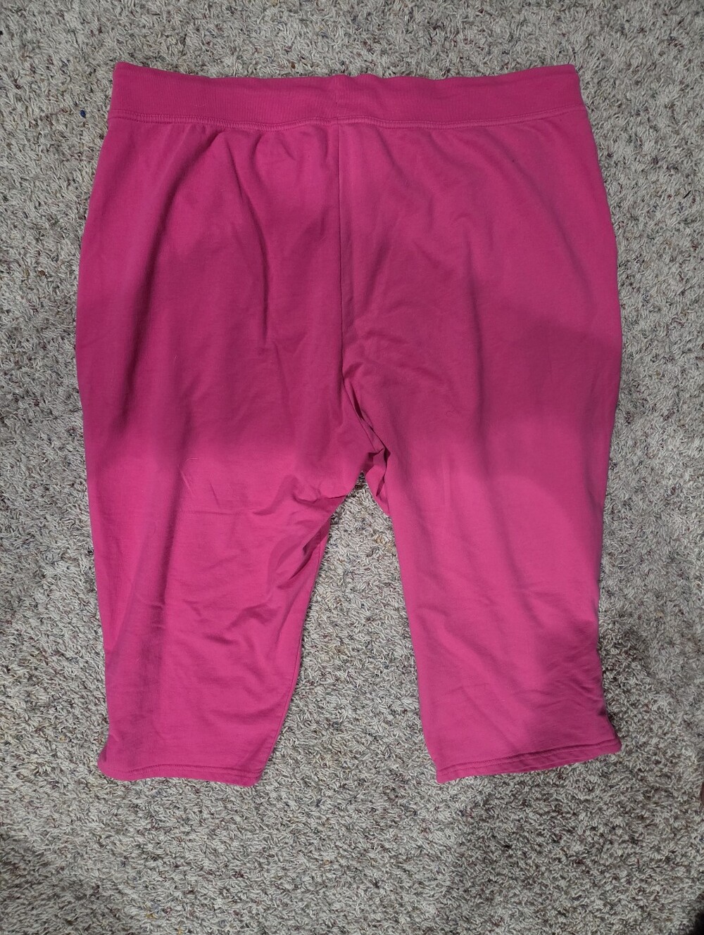 Just My Size Hot Pink Drawstring Bermuda Shorts - Picture 6 of 6